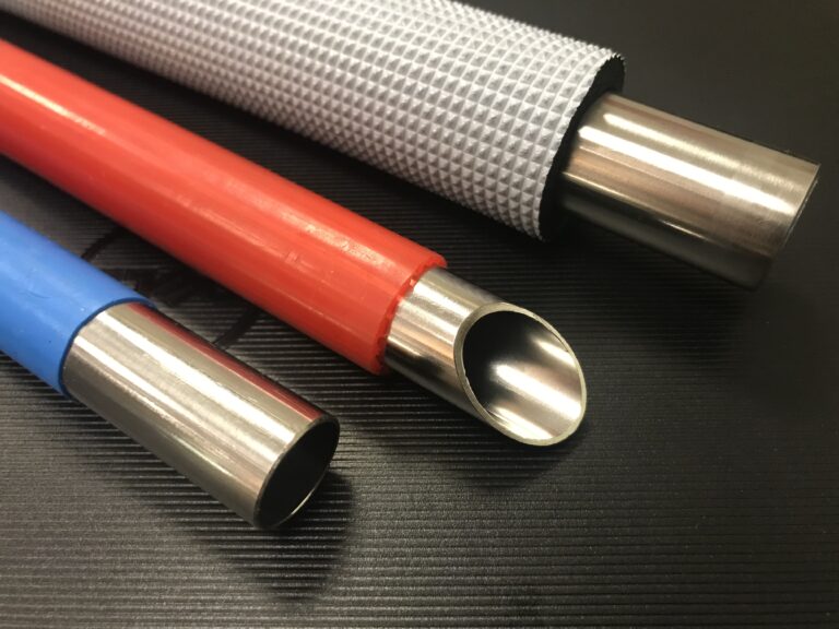 不锈钢覆塑管 Stainless steel coated plastic pipe
